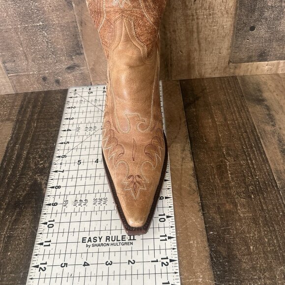Old Gringo Pointed Toe Eagle Western Cowboy Boots Womens 9 B - Picture 6 of 12